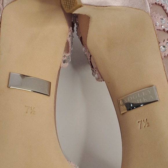 Badgley Mischka jeweled Gillian heels size 7.5 - Picture 10 of 15